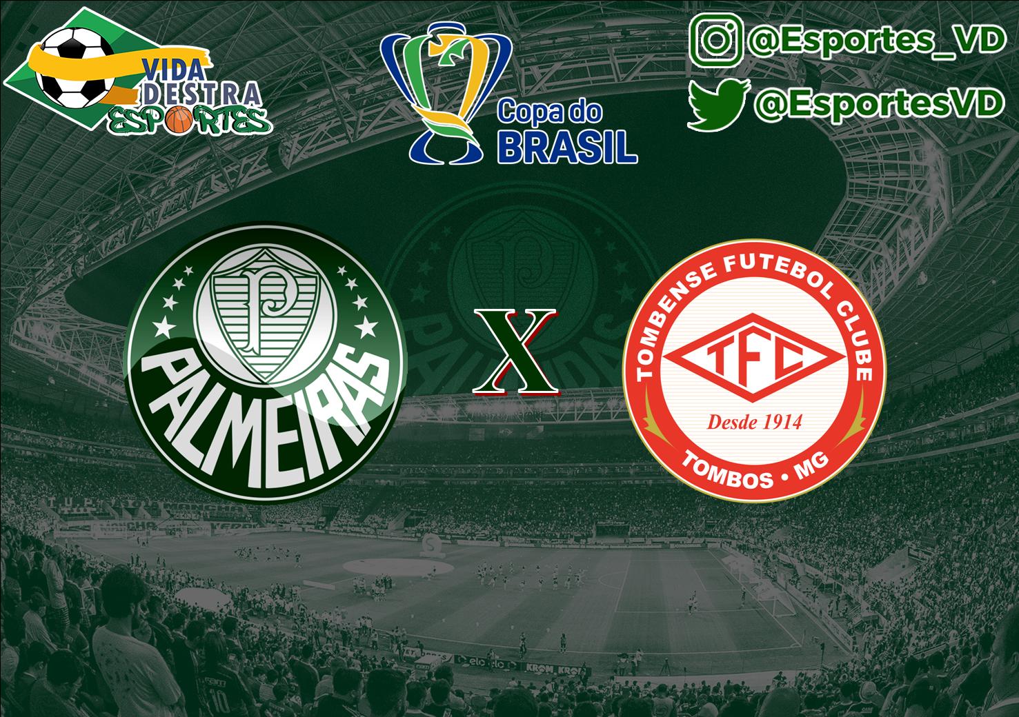 Palmeiras x Tombense-MG: informações, estatísticas e curiosidades